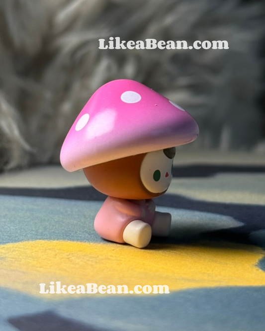 Pop Bean Mushroom Elf Series - Pucky Rose Parasol Mushroom