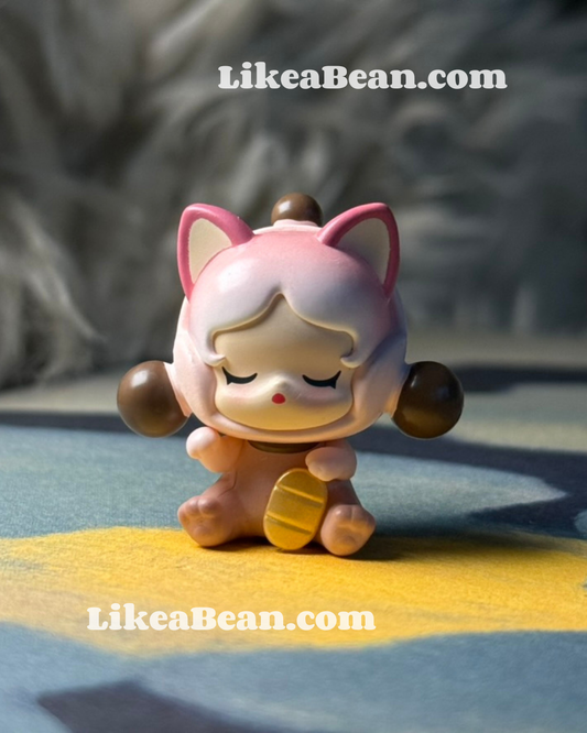 Pop Bean Lucky Cat Series - Skullpanda Bliss