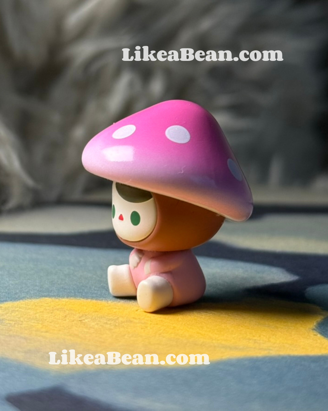 Pop Bean Mushroom Elf Series - Pucky Rose Parasol Mushroom