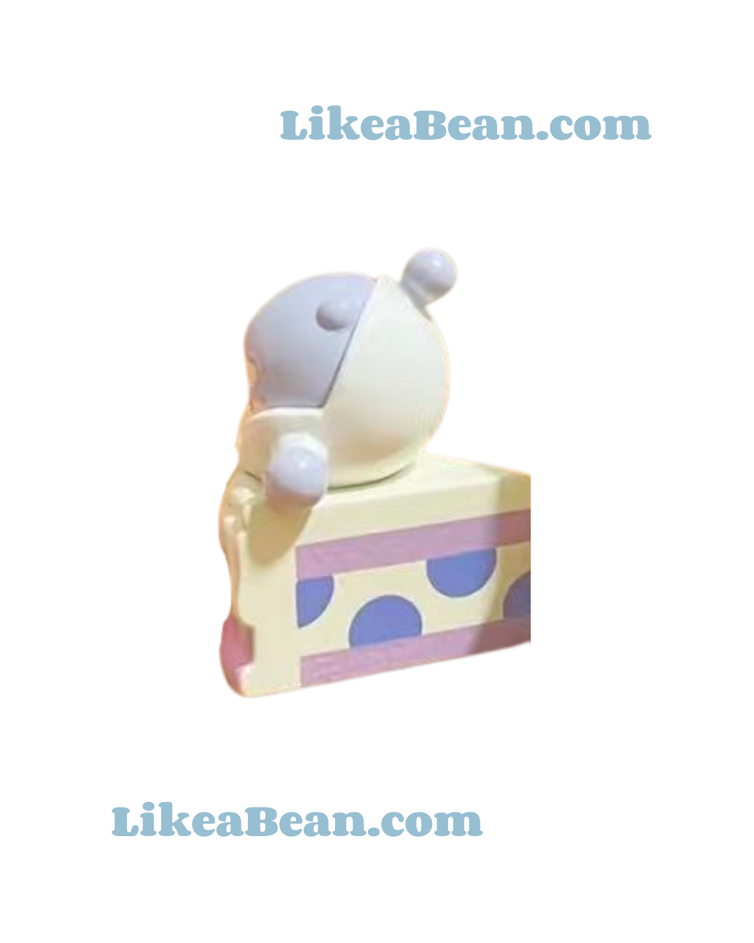 Pop Bean Cut-Corner Cake Series I - Skullpanda Lavender