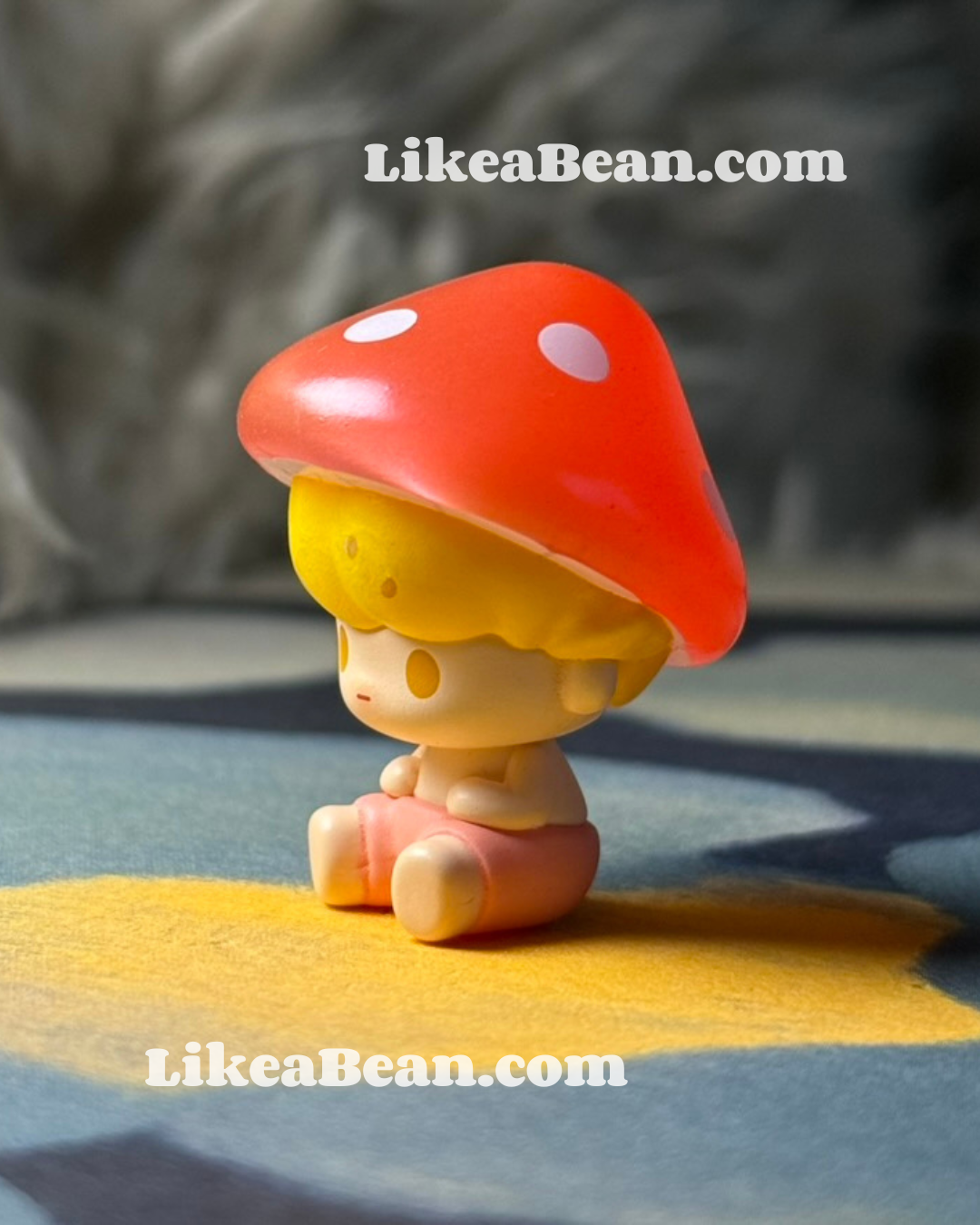 Pop Bean Mushroom Elf Series - Dimoo Spotted Red Mushroom