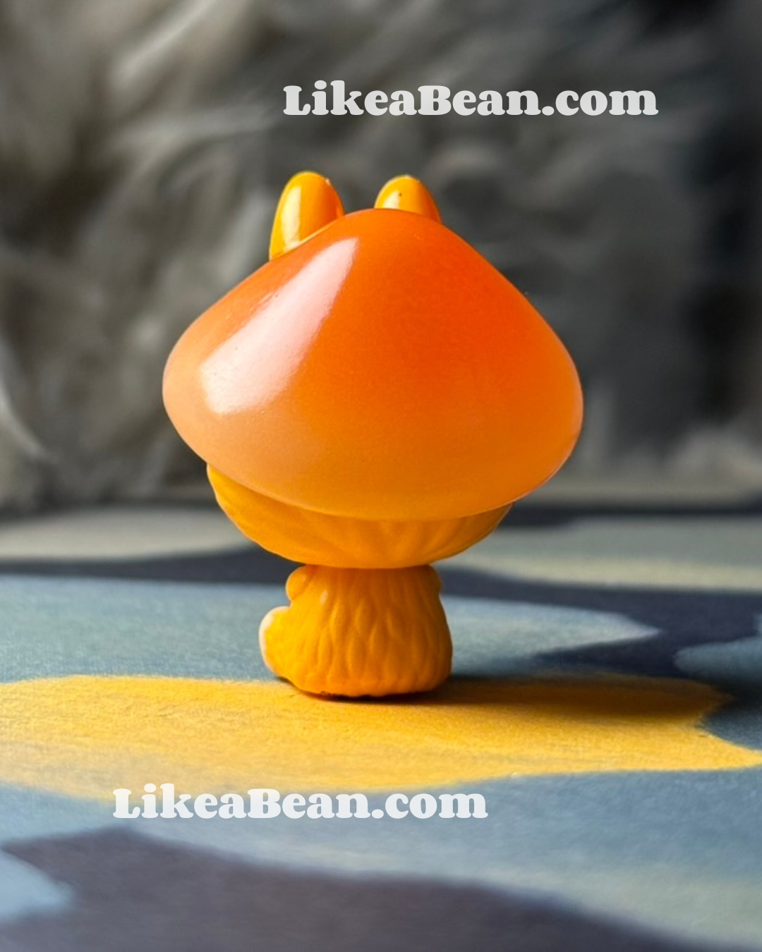 Pop Bean Mushroom Elf Series - Labubu Orange Cap Mushroom