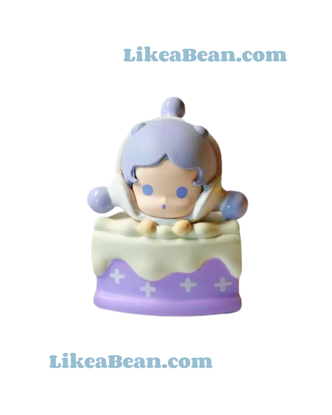 Pop Bean Cut-Corner Cake Series I - Skullpanda Lavender