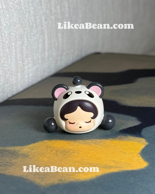 Pop Bean Panda Partner Series (Limited Chengdu Edition) - Skullpanda Black Panda