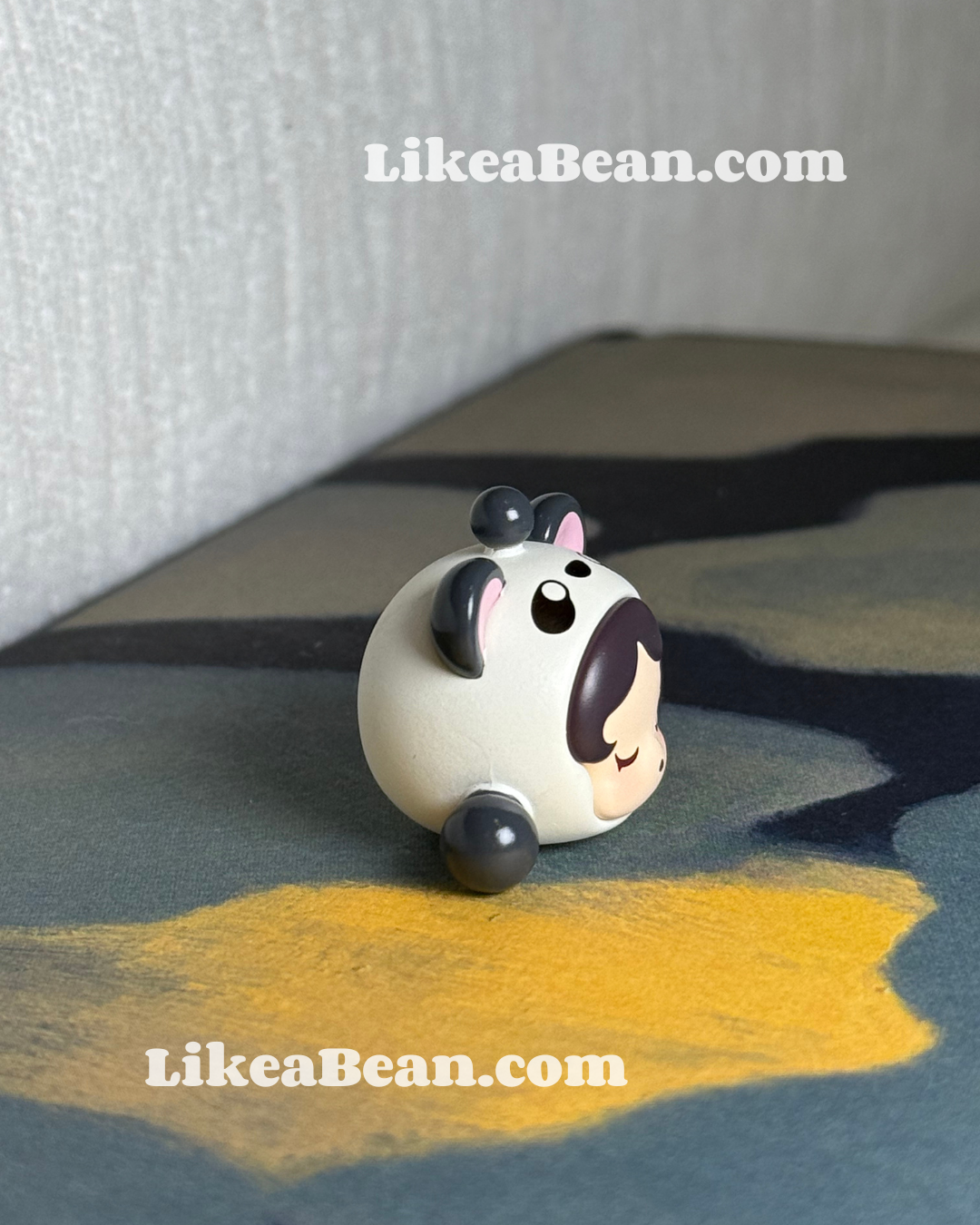 Pop Bean Panda Partner Series (Limited Chengdu Edition) - Skullpanda Black Panda