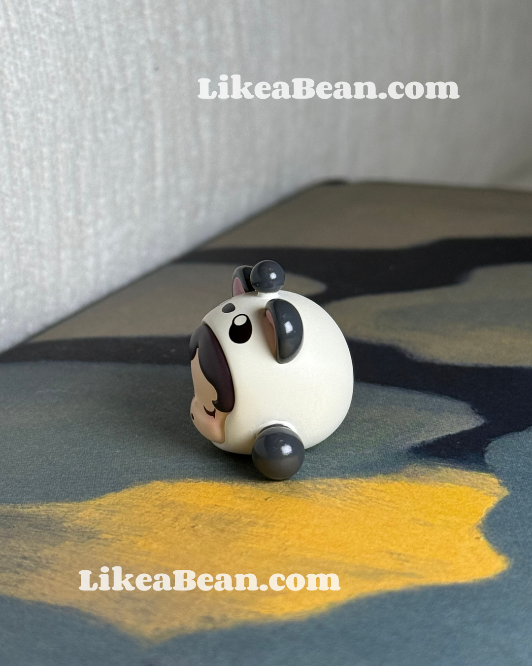 Pop Bean Panda Partner Series (Limited Chengdu Edition) - Skullpanda Black Panda