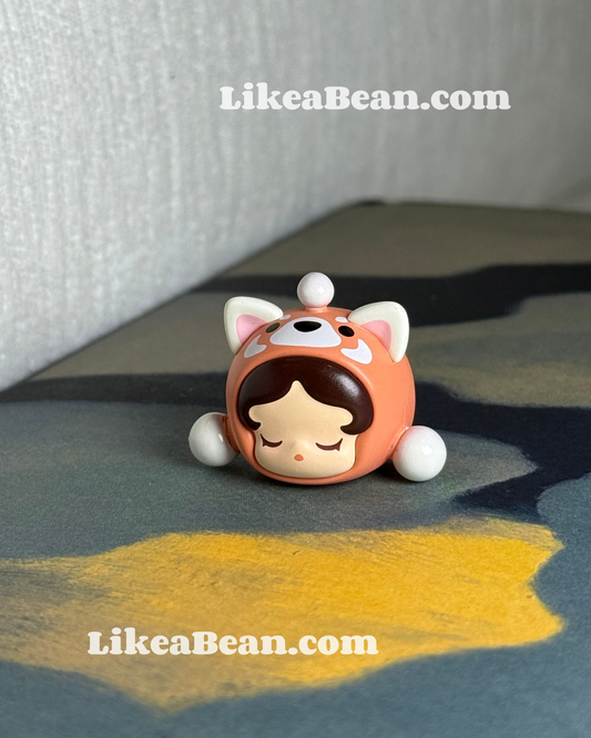 Pop Bean Panda Partner Series (Limited Chengdu Edition) - Skullpanda Red Panda
