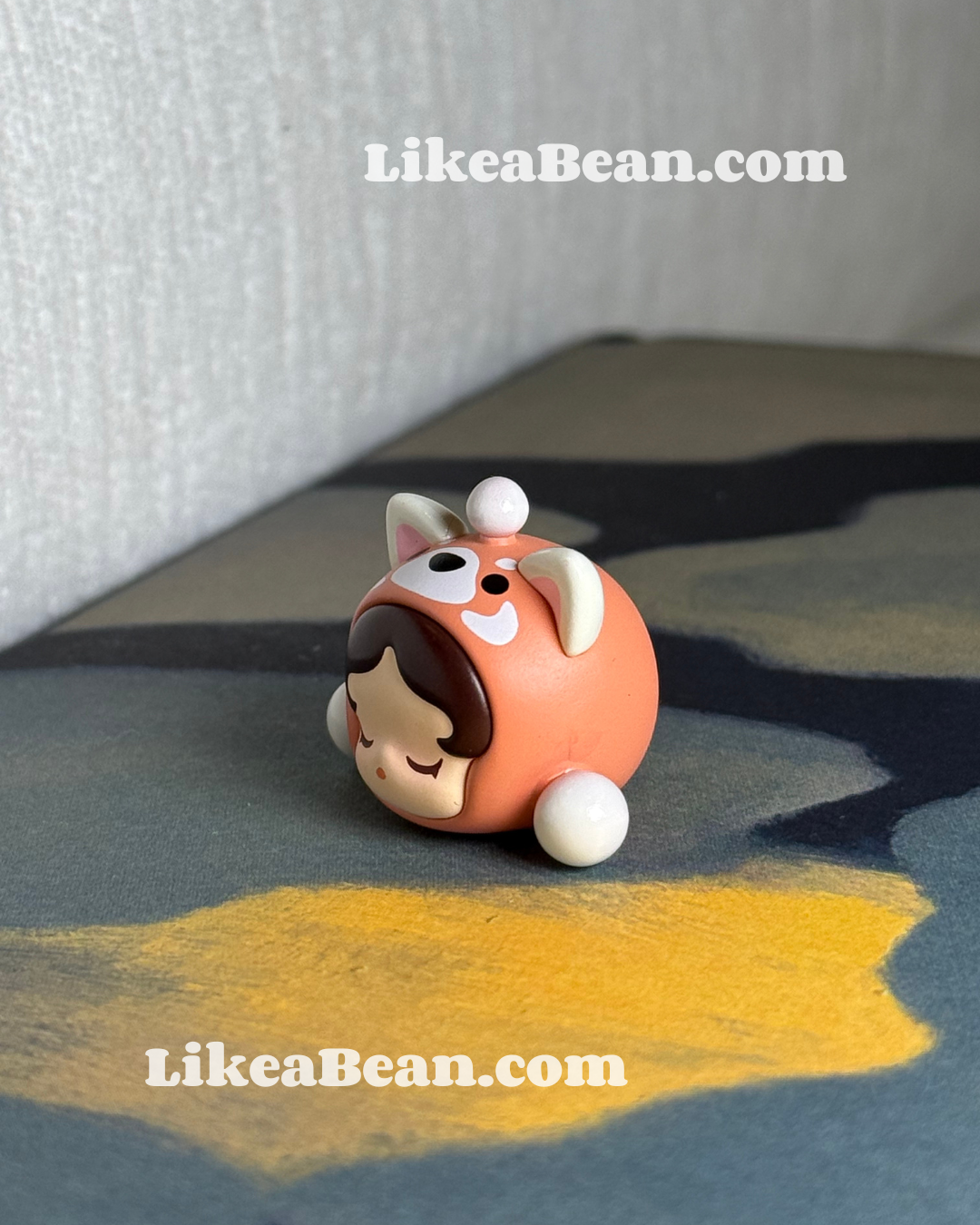 Pop Bean Panda Partner Series (Limited Chengdu Edition) - Skullpanda Red Panda