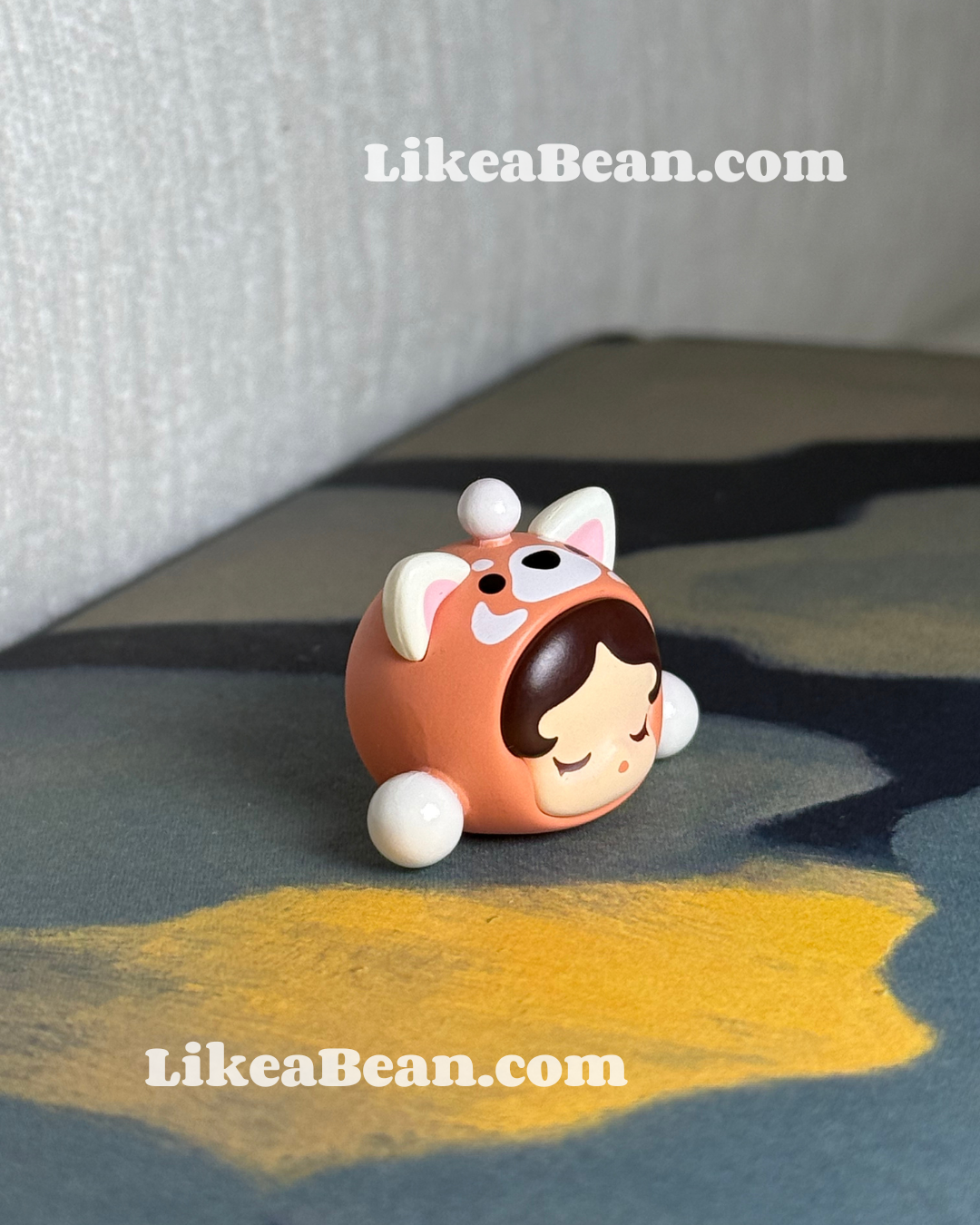 Pop Bean Panda Partner Series (Limited Chengdu Edition) - Skullpanda Red Panda