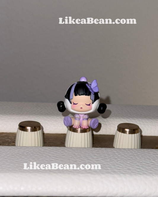 Pop Bean Skullpanda Miss Butterfly (Shanghai City Limited Edition) - Skullpanda Miss Butterfly