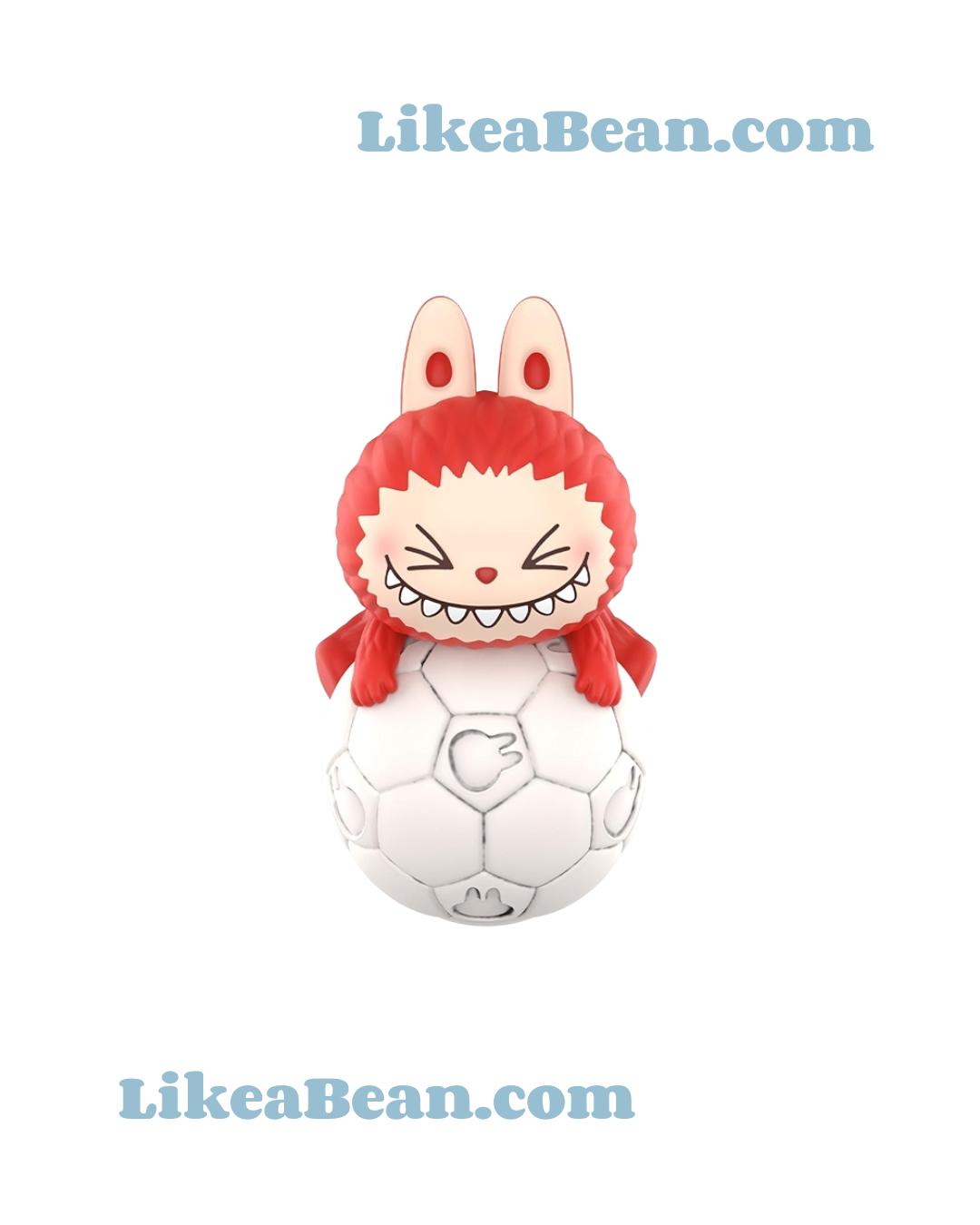 Pop Bean European Football Cup Series (Limited UK Edition) - Labubu Red