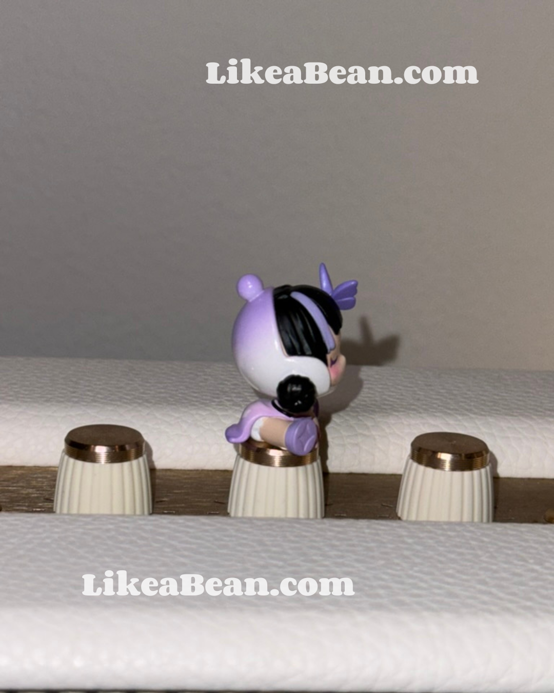 Pop Bean Skullpanda Miss Butterfly (Shanghai City Limited Edition) - Skullpanda Miss Butterfly