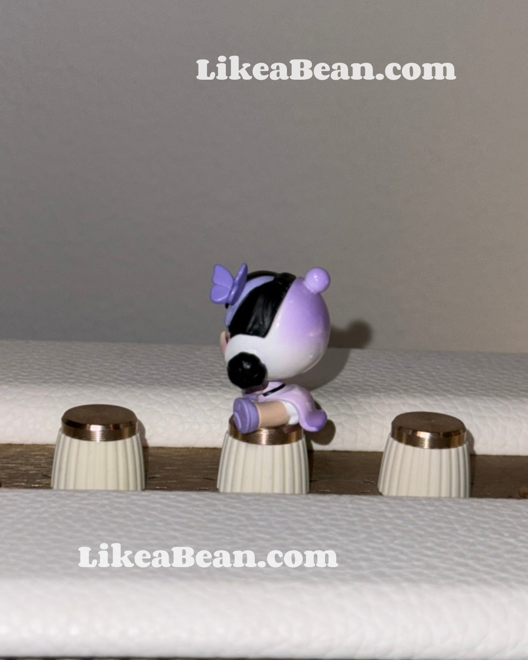 Pop Bean Skullpanda Miss Butterfly (Shanghai City Limited Edition) - Skullpanda Miss Butterfly