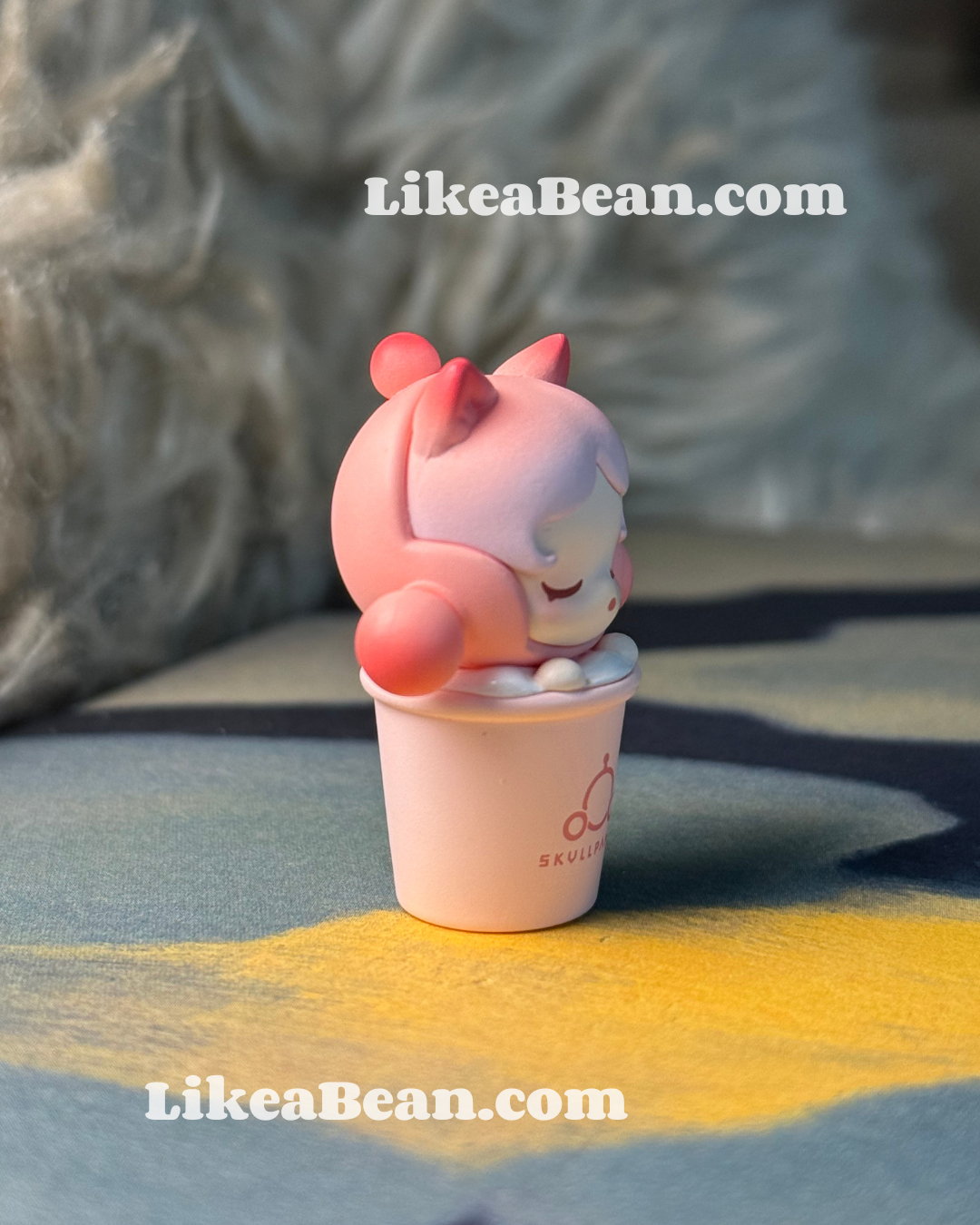 Pop Bean Strawberry Milkshake Series (Limited Taiwan Edition) - Skullpanda
