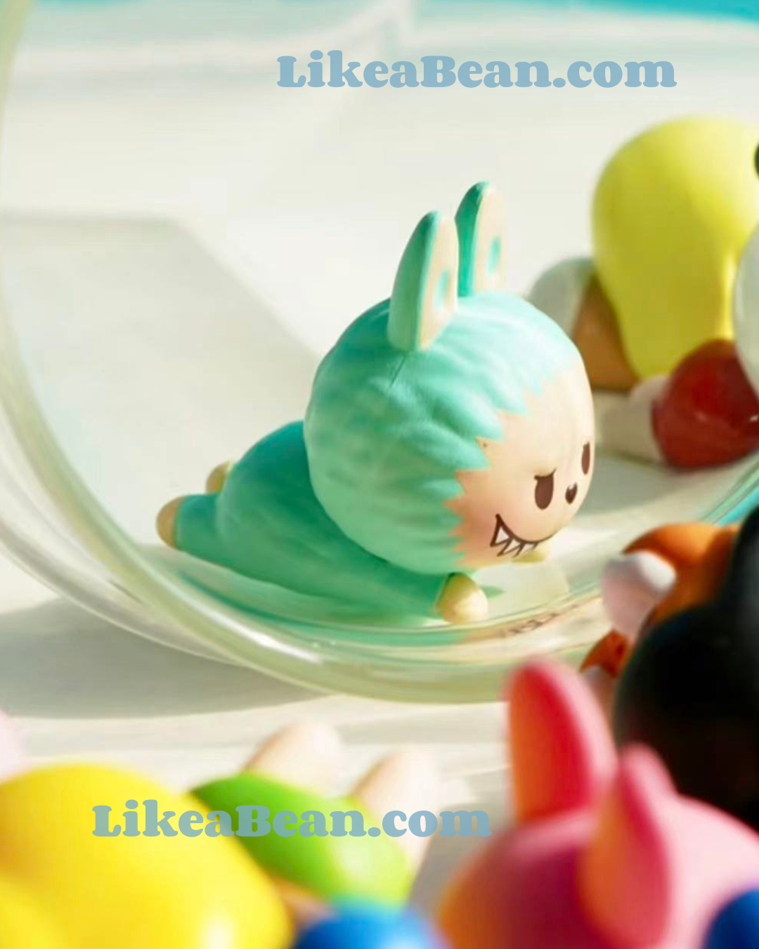 Pop Bean Basic Lying Baby Series A - Labubu Classic