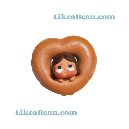 Pop Bean Baked Bread Fridge Magnet Figure Series - Crybaby