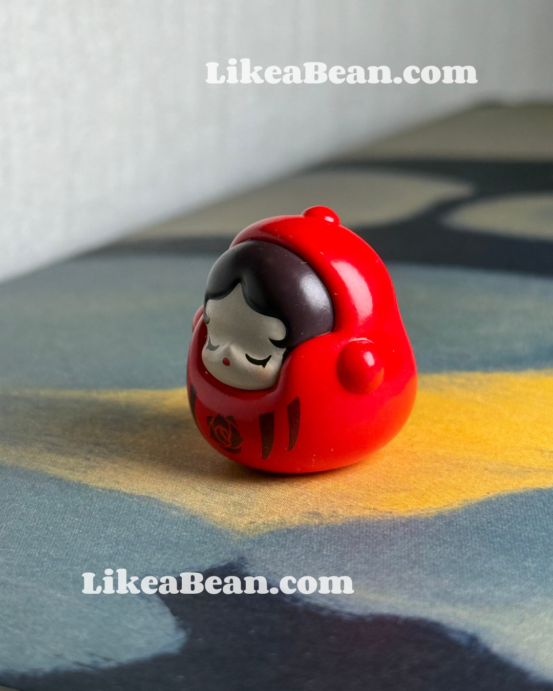 Pop Bean Daruma Series - Skullpanda Good Fortune