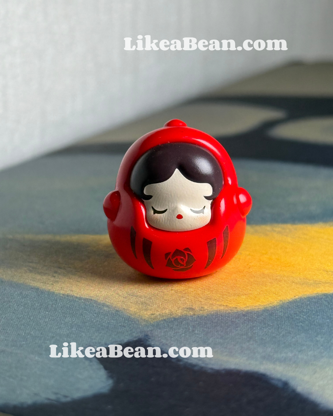 Pop Bean Daruma Series - Skullpanda Good Fortune