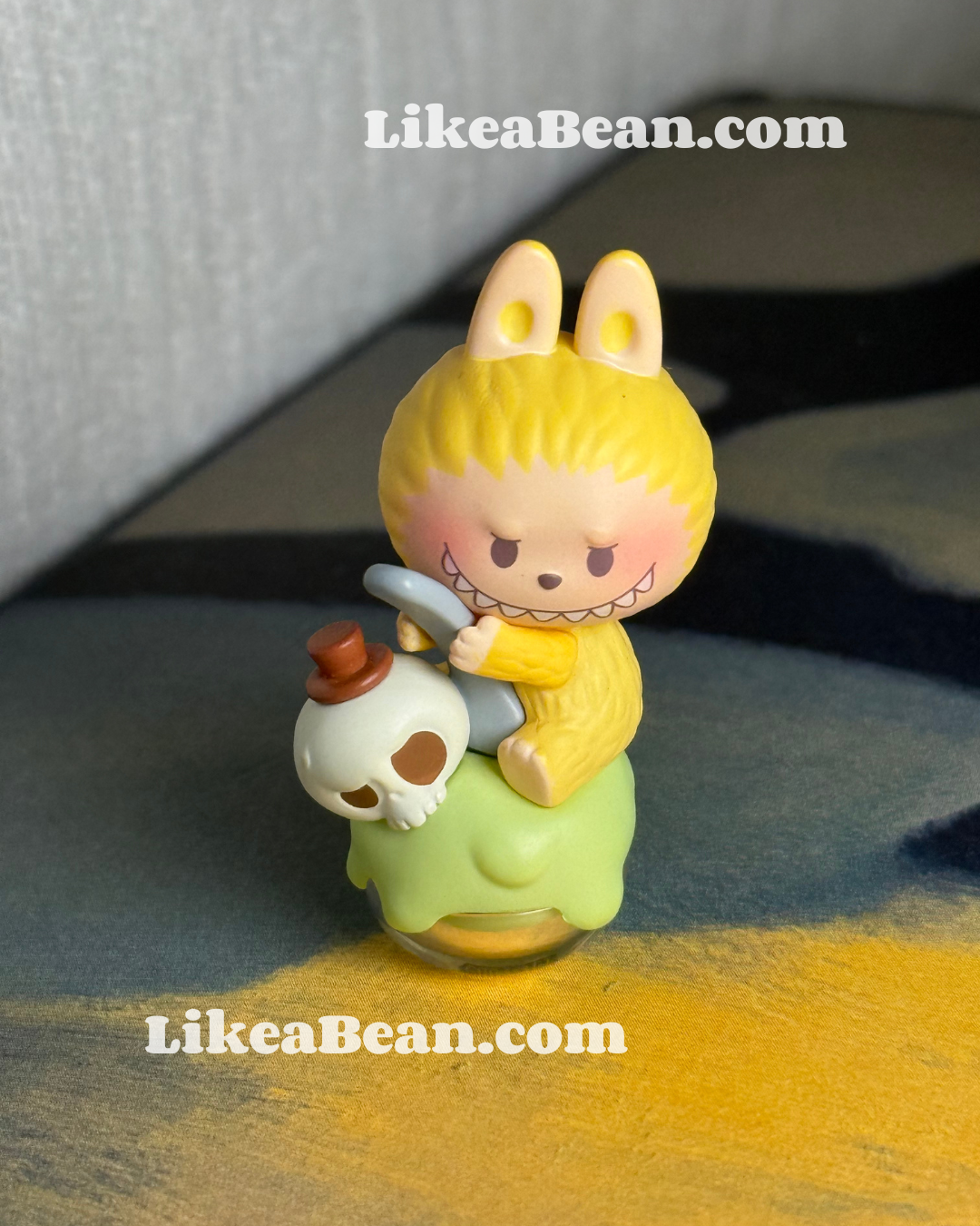 Pop Bean Ice Cream Cone Cup Series - Labubu Matcha Coconut