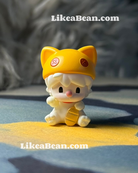 Pop Bean Lucky Cat Series - Sweet Bean Gold