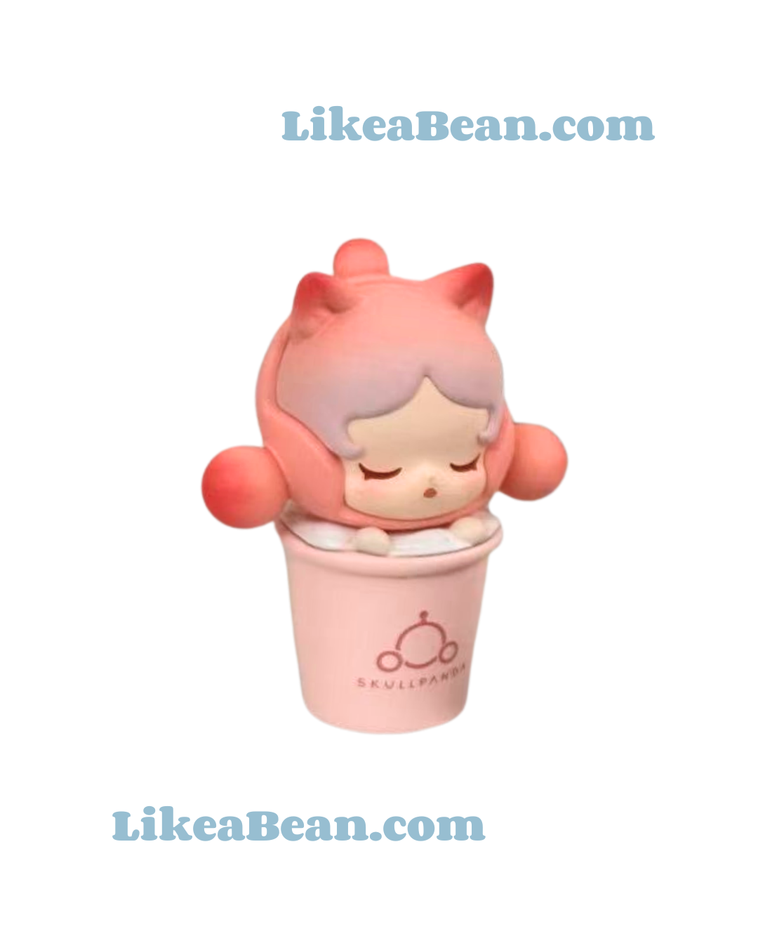 Pop Bean Strawberry Milkshake Series (Limited Taiwan Edition) - Skullpanda