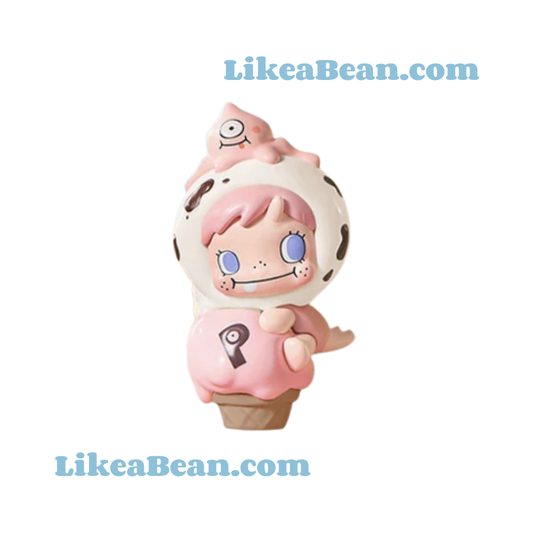 Pop Bean Ice Cream Cone Cup Series - Polar Rum Cookie
