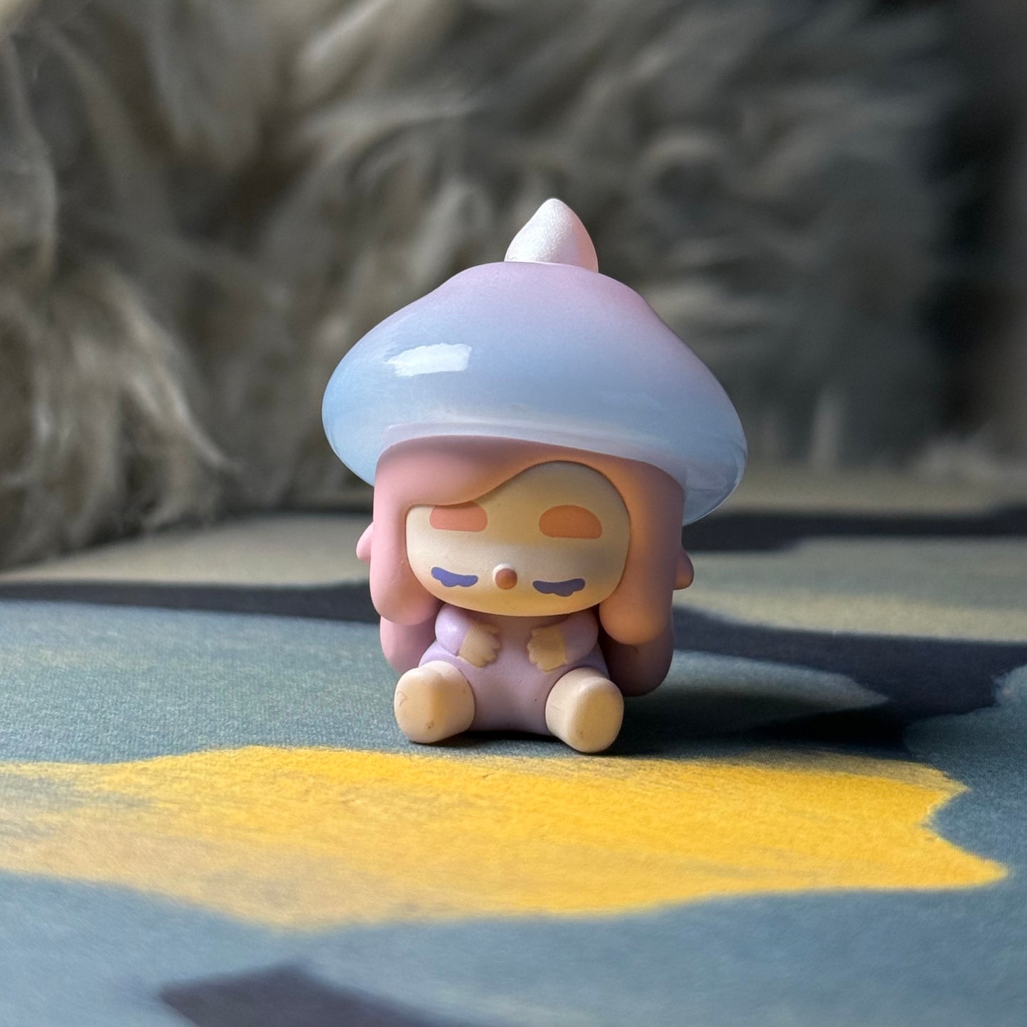 Pop Bean Mushroom Elf Series - Chaka Lilac Mushroom