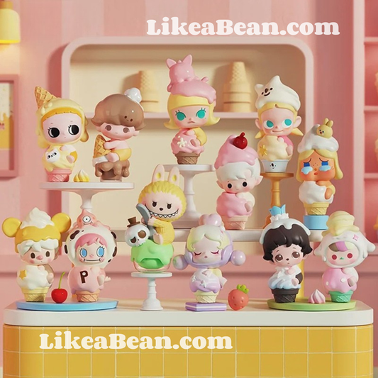 Pop Bean Ice Cream Cone Cup Series - Set of 12 beans