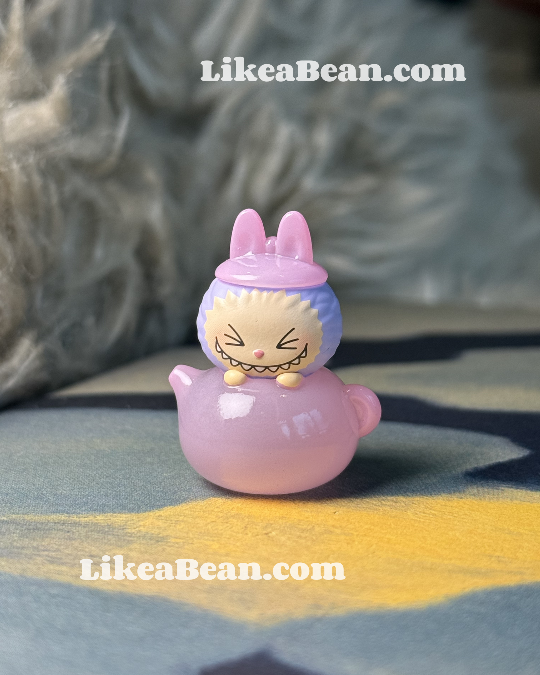 Pop Bean Tea Time Series (Limited Shenzhen Edition) - Labubu Hibiscus