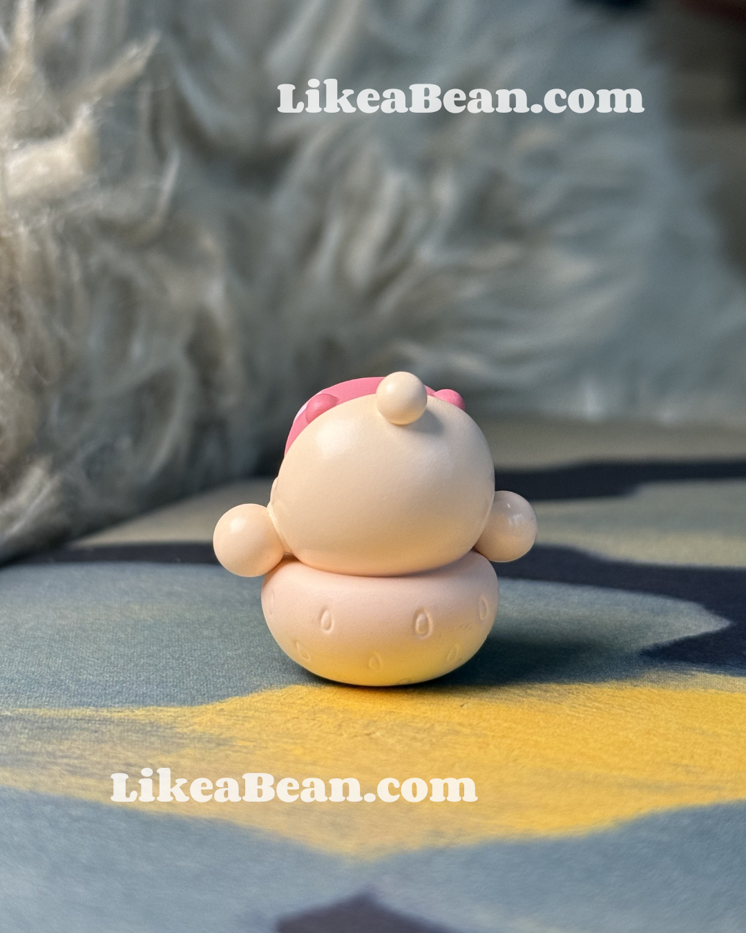 Pop Bean Strawberry Series - Skullpanda White Gem Strawberry