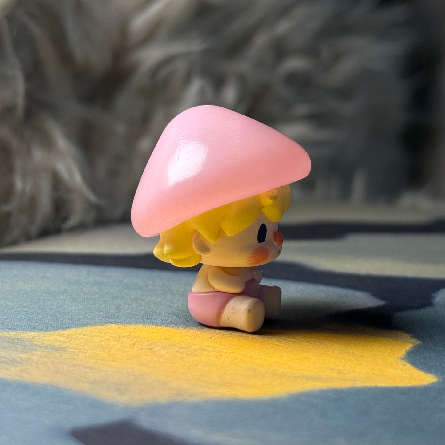 Pop Bean Mushroom Elf Series - Sweet Bean Pink Mini Mushroom