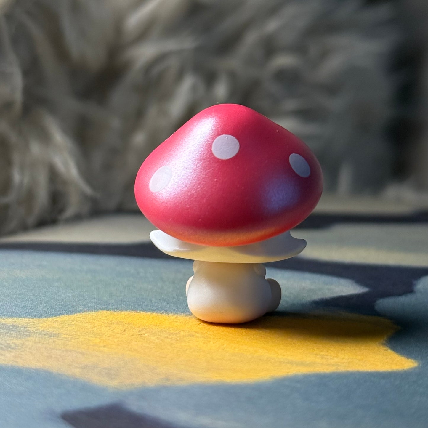 Pop Bean Mushroom Elf Series - Molly Pink Parasol Mushroom