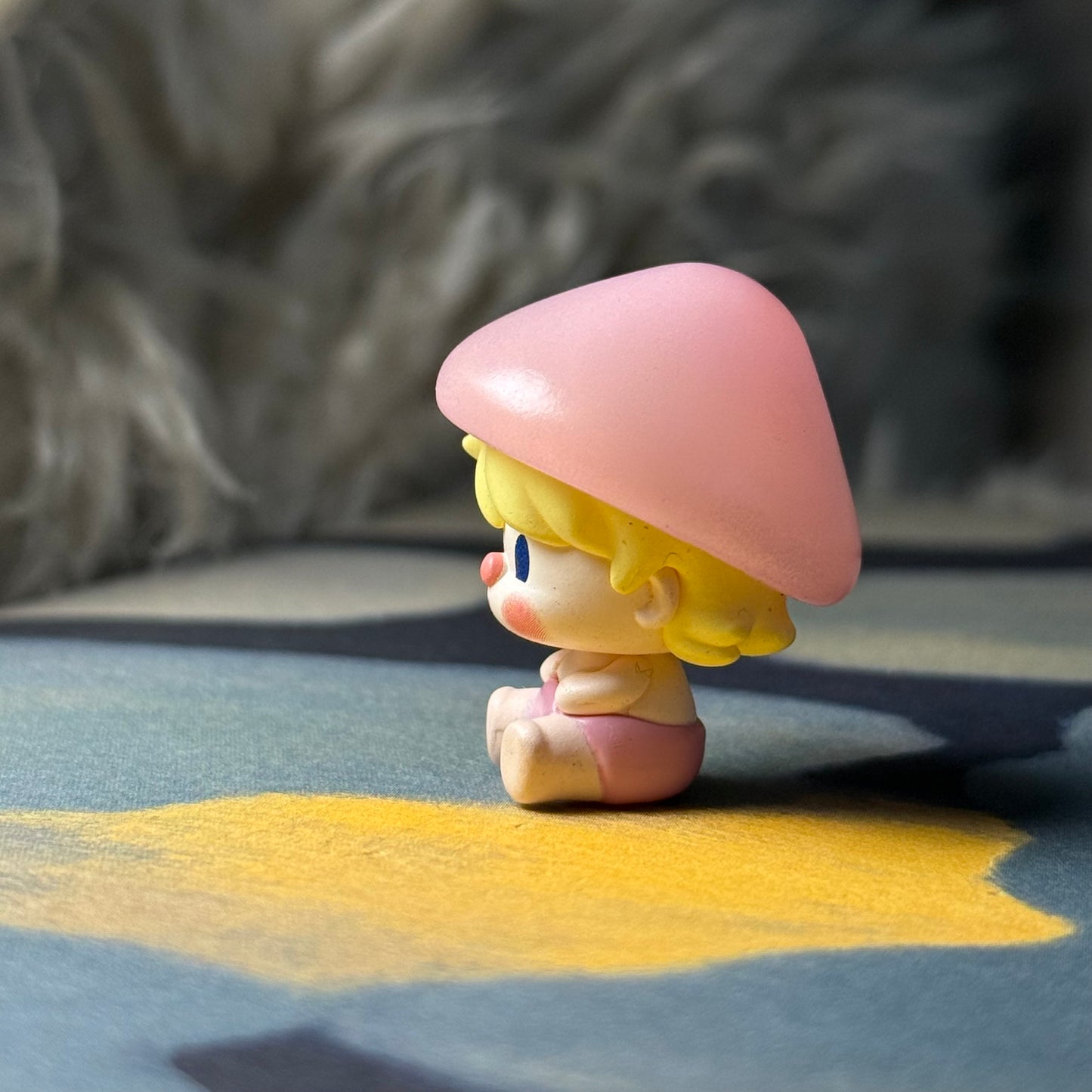 Pop Bean Mushroom Elf Series - Sweet Bean Pink Mini Mushroom