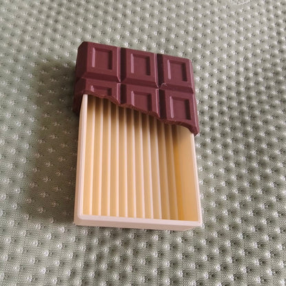 Chocolate-Inspired Perler Bead Tray – 12 Channels, Fits 2.6mm Beads