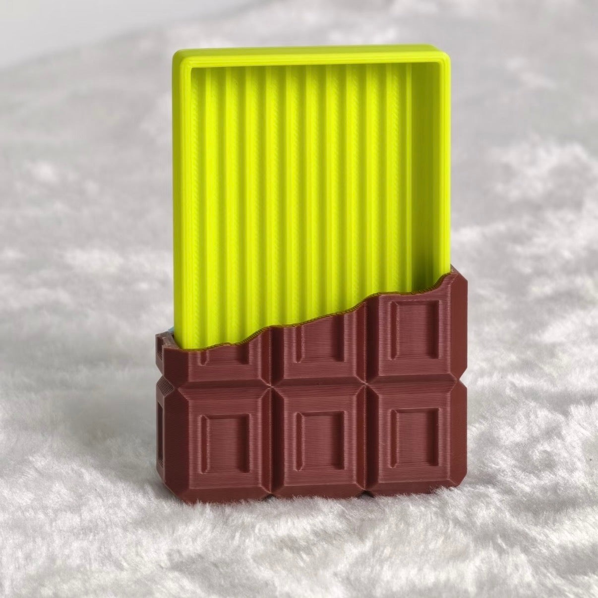 Chocolate-Inspired Perler Bead Tray – 12 Channels, Fits 2.6mm Beads