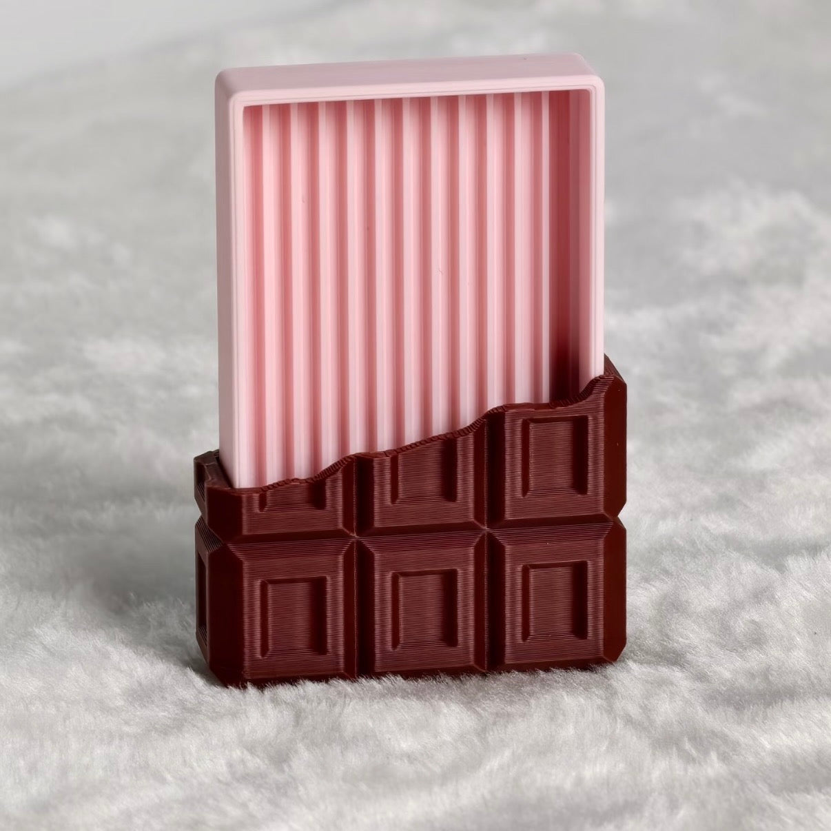Chocolate-Inspired Perler Bead Tray – 12 Channels, Fits 2.6mm Beads