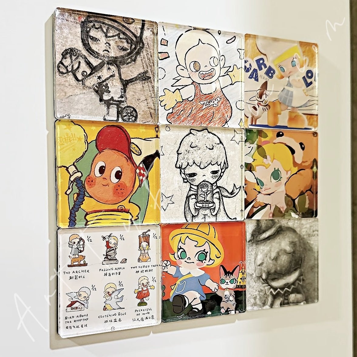 Art Toy Familia - Creator Blindbox DIY Fridge Magnet Kit - 143 1 Kits Kit Only Not Blindbox Card