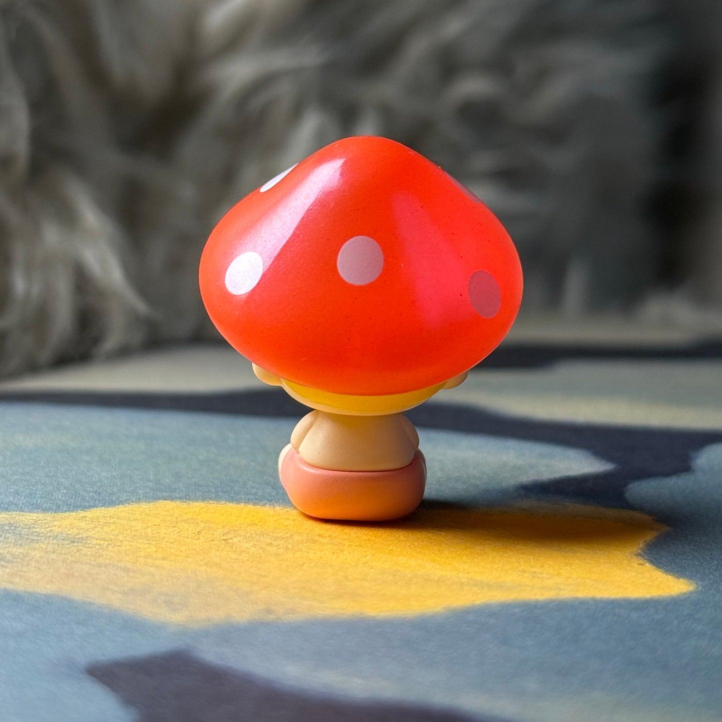 Pop Bean Mushroom Elf Series - Dimoo Spotted Red Mushroom