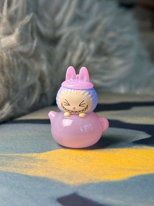 Pop Bean Tea Time Series (Limited Shenzhen Edition) - Labubu Hibiscus