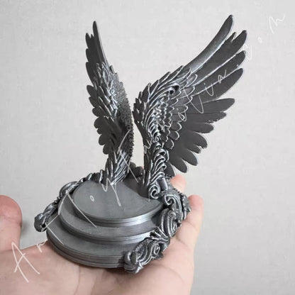 Art Toy Familia - Doll Cloth Angel Wings Scene Prop - 119 Silver Ver. Cloth Only No Doll