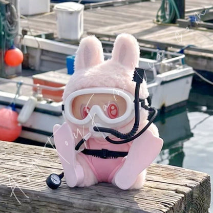 Art Toy Familia - Doll Cloth Professional Diving Set For Labubu - 168 Cloth Only No Doll Purple Ver.
