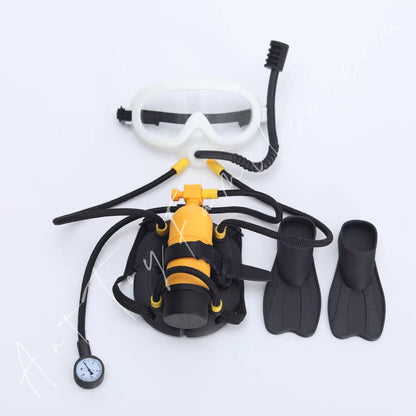 Art Toy Familia - Doll Cloth Professional Diving Set For Labubu - 168 Cloth Only No Doll Yellow Ver.