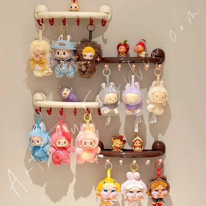 Art Toy Familia - Doll Round & Plump Hook Blindbox Display - 140 Hook Only No Doll White Ver.