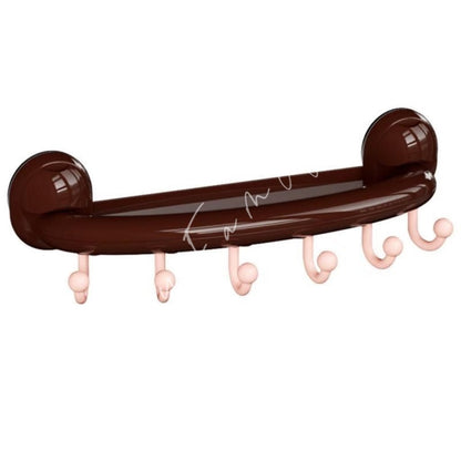 Art Toy Familia - Doll Round & Plump Hook Blindbox Display - 140 Hook Only No Doll Brown Ver.