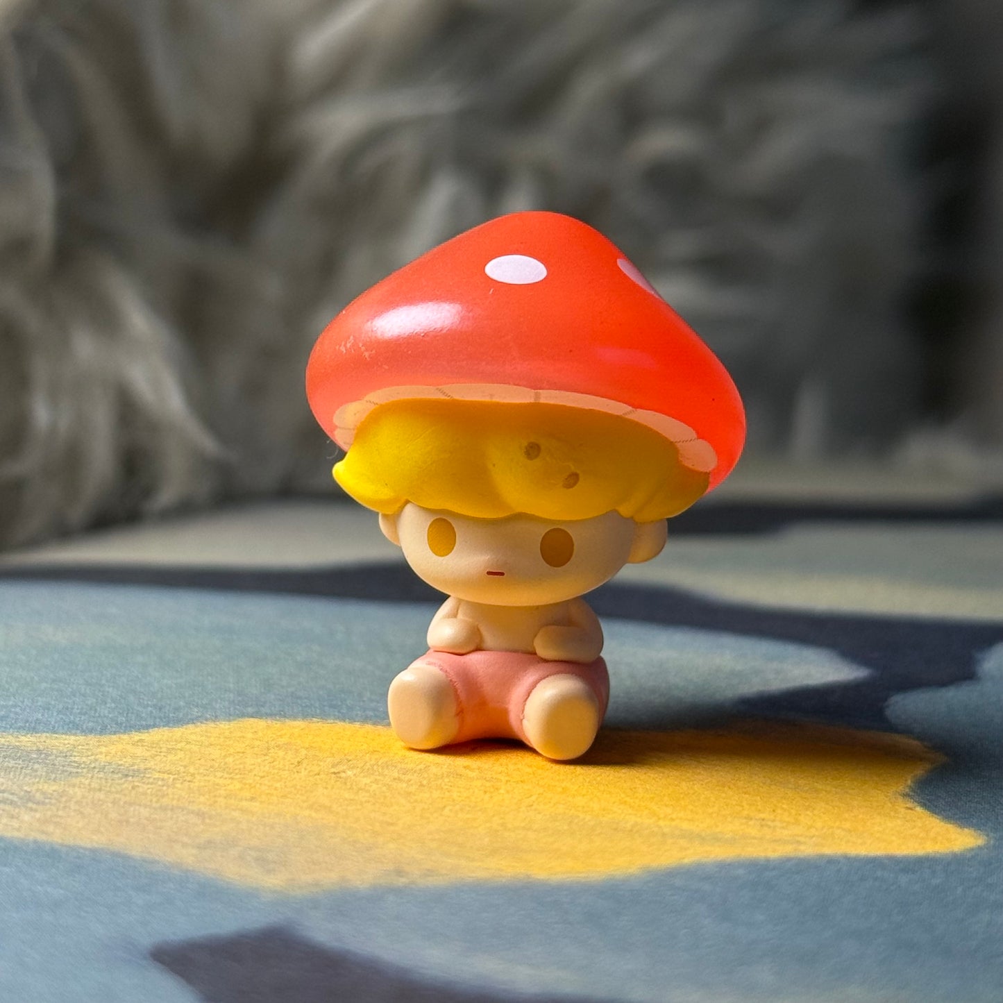 Pop Bean Mushroom Elf Series - Dimoo Spotted Red Mushroom