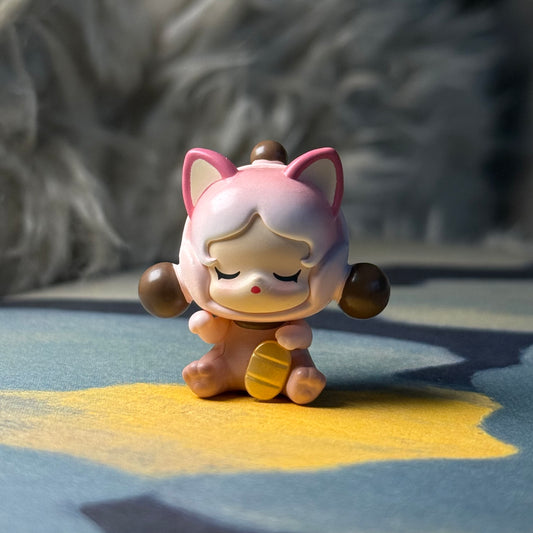 Pop Bean Lucky Cat Series - Skullpanda Bliss