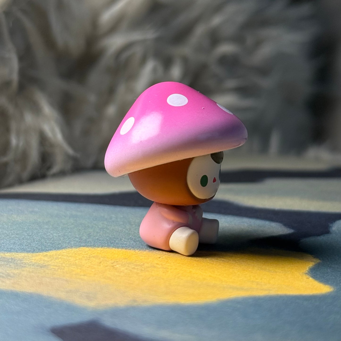 Pop Bean Mushroom Elf Series - Pucky Rose Parasol Mushroom