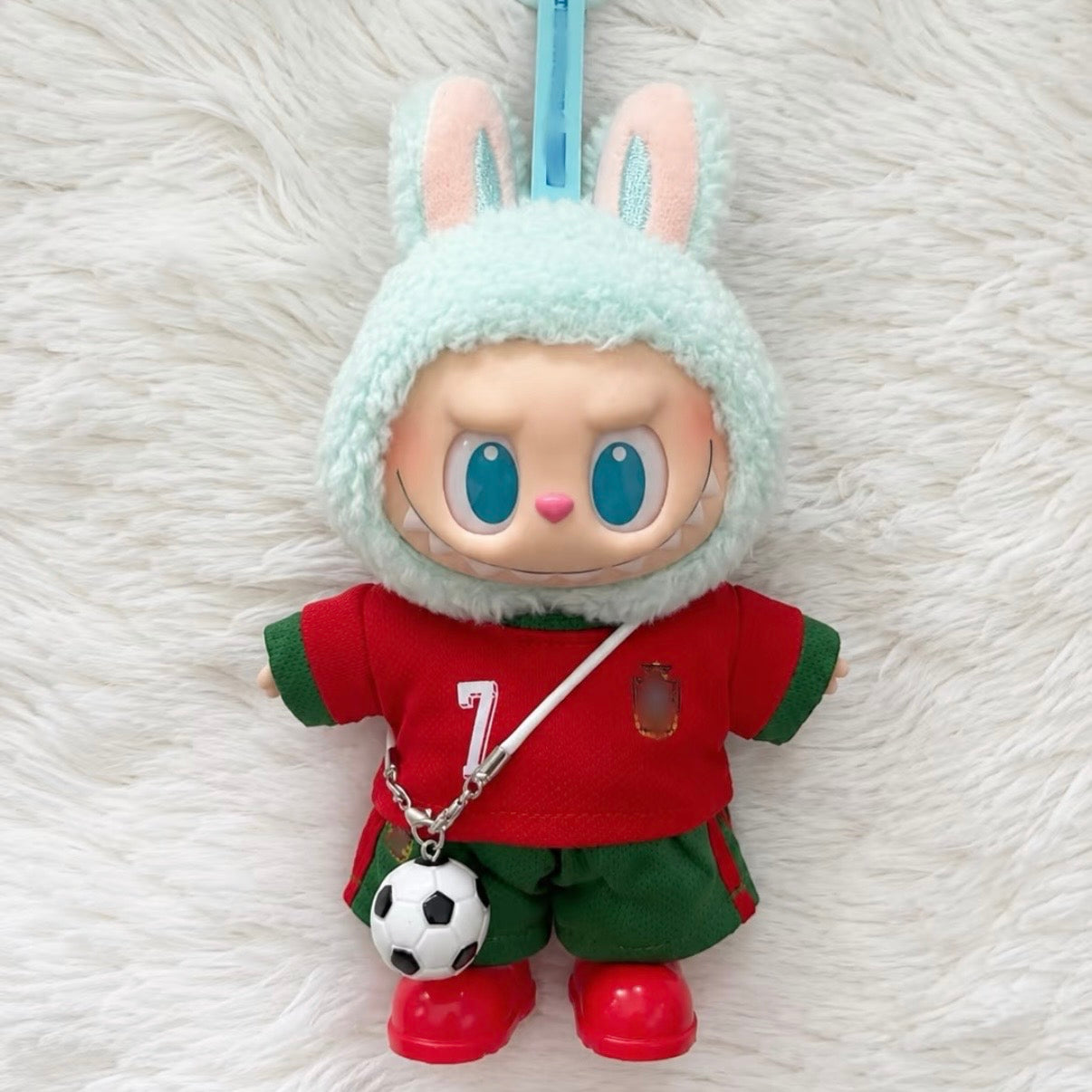 Doll Cloth Football Festival Set For Labubu - 171