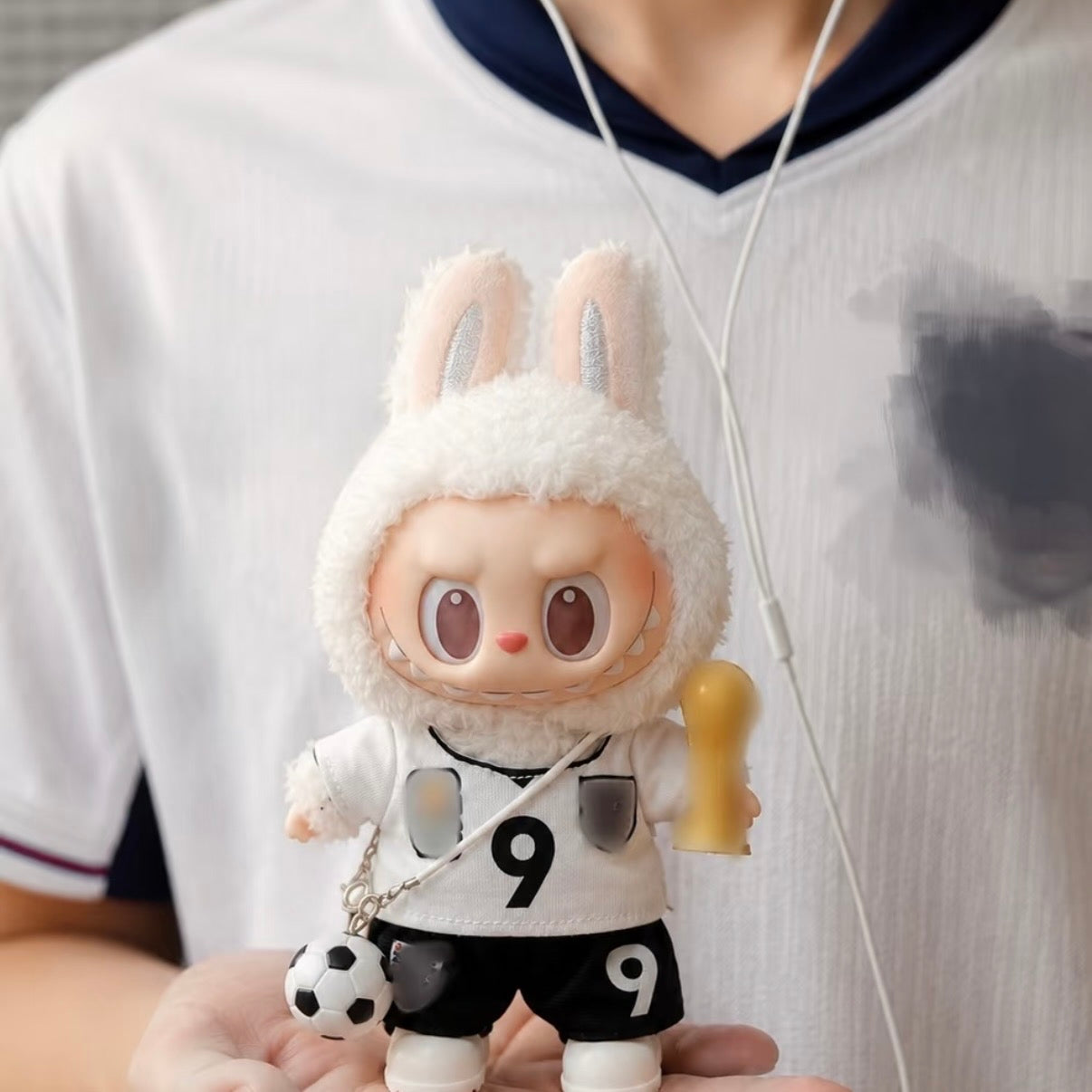 Doll Cloth Football Festival Set For Labubu - 171