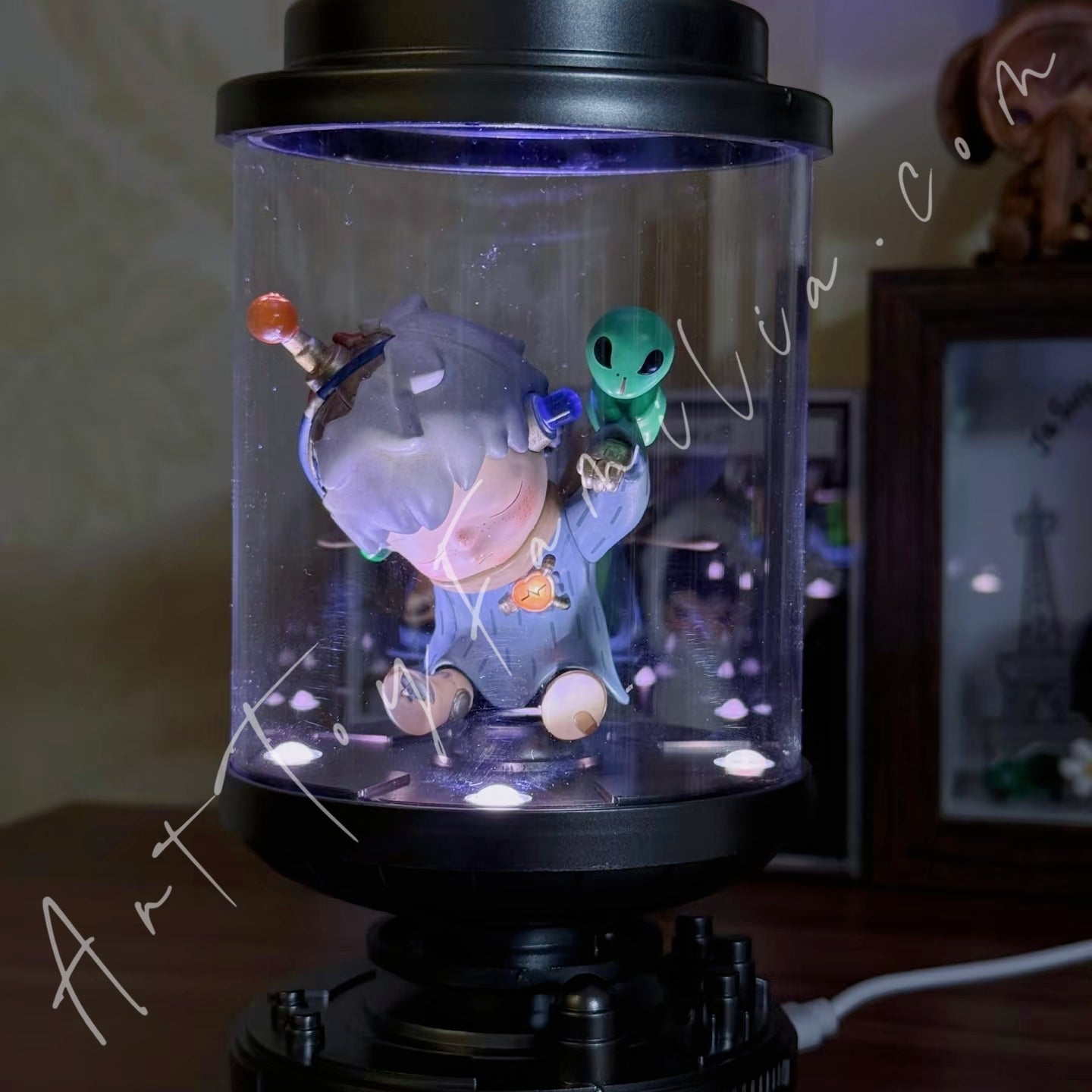 Lighting Cultivating Display Case